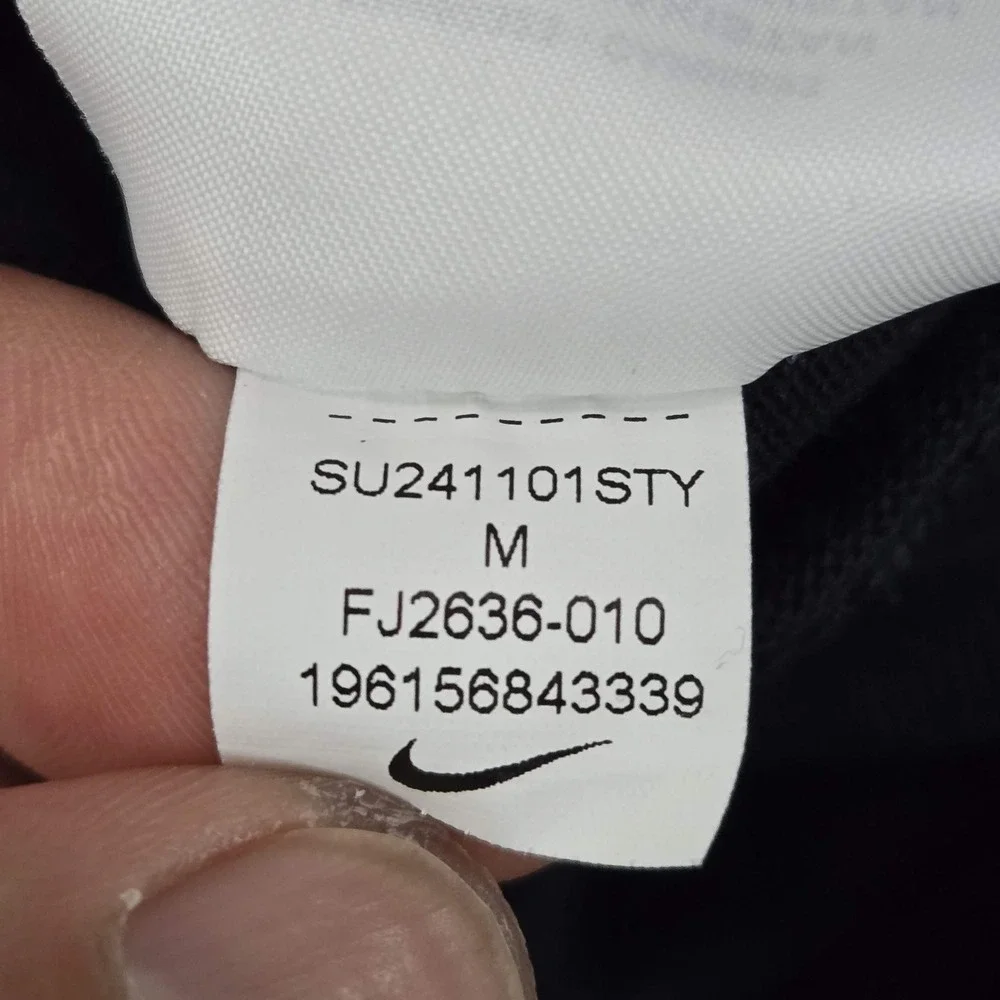 Nike Girls Romper‎ M Black Swoosh Logo Embroidery Sleeveless 3.5